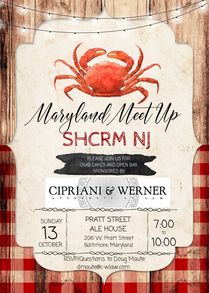 Maryland Meet Up Invitation 2019